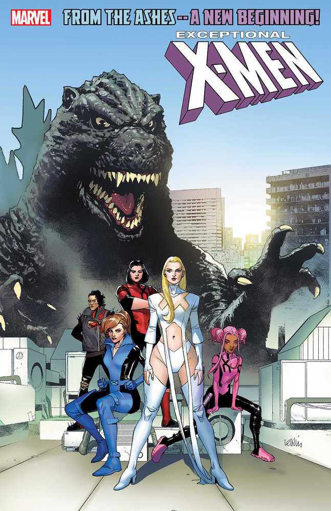Stock Photo of Exceptional X-Men #1 Leinil Yu Godzilla Variant Marvel Comics Comics sold by Stronghold Collectibles of Acadiana Lafayette, LA