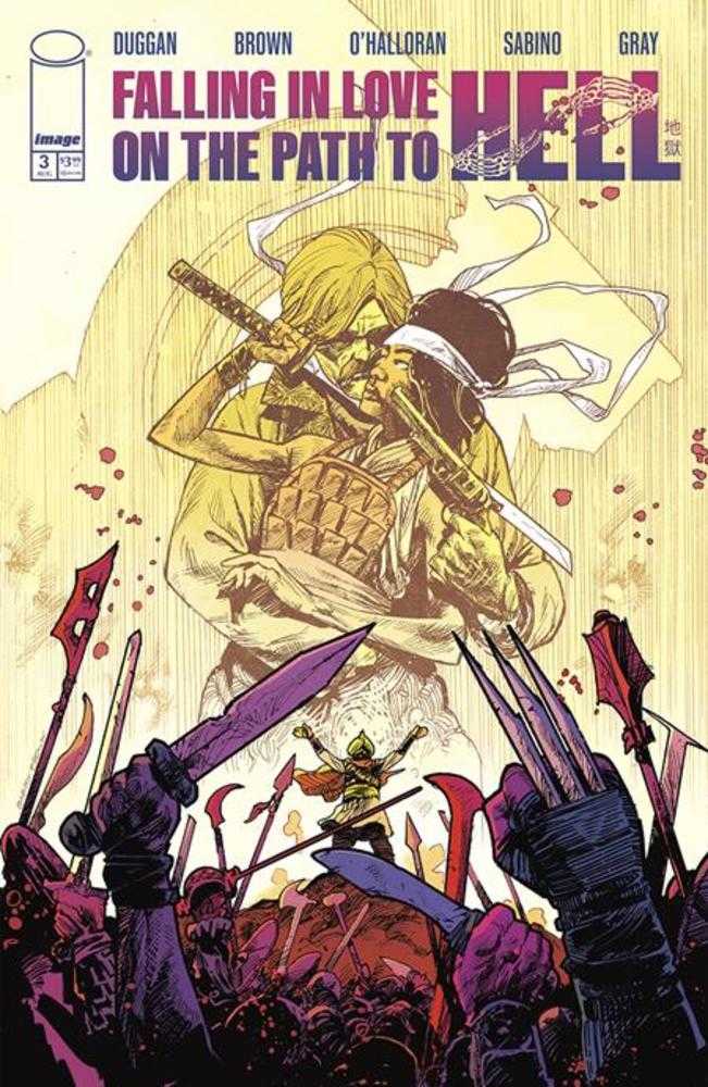 Stock Photo of Falling In Love On Path To Hell #3 CVR A Brown Image Comics Comics sold by Stronghold Collectibles of Acadiana Lafayette, Louisiana