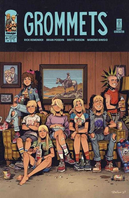 Stock photo of Grommets #4 (Of 7) CVR A Brett Parson Image Comics Comics sold by Stronghold Collectibles of Acadiana Lafayette, Louisiana