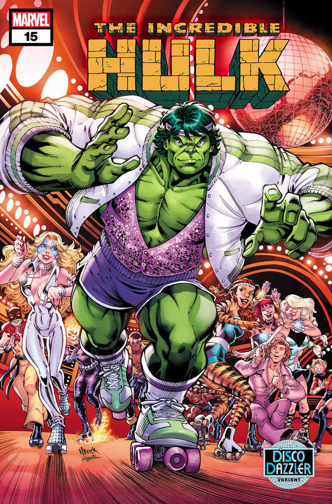 Stock photo of Incredible Hulk #15 Todd Nauck Disco Dazzler Variant Marvel Comics Comics sold by Stronghold Collectibles of Acadiana Lafayette, Louisiana