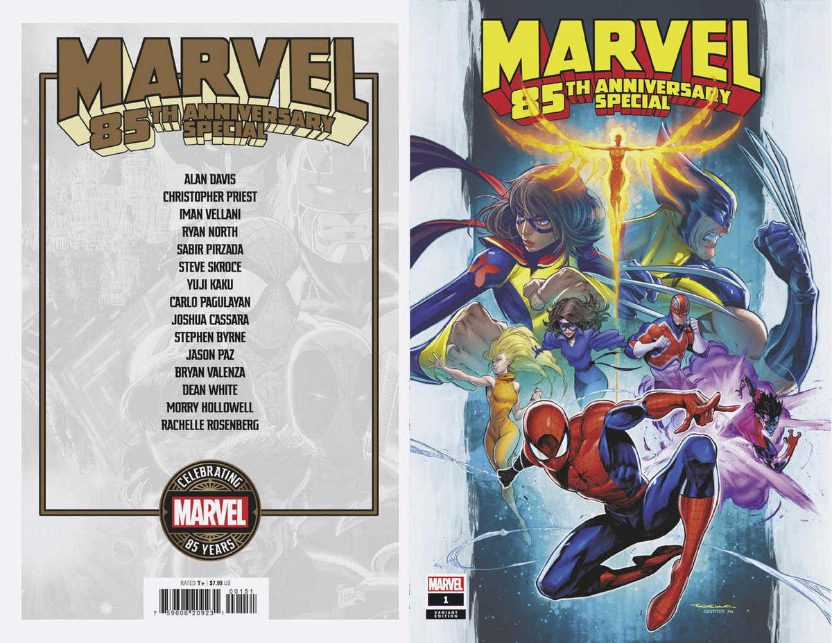 Stock photo of Marvel 85th Anniversary Special #1 Iban Coello Variant Marvel Comics Comics sold by Stronghold Collectibles of Acadiana Lafayette, Louisiana