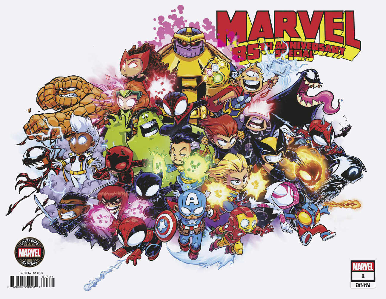 Stock photo of Marvel 85th Anniversary Special #1 Skottie Young Wraparound Variant Marvel Comics Comics sold by Stronghold Collectibles of Acadiana Lafayette, Louisiana