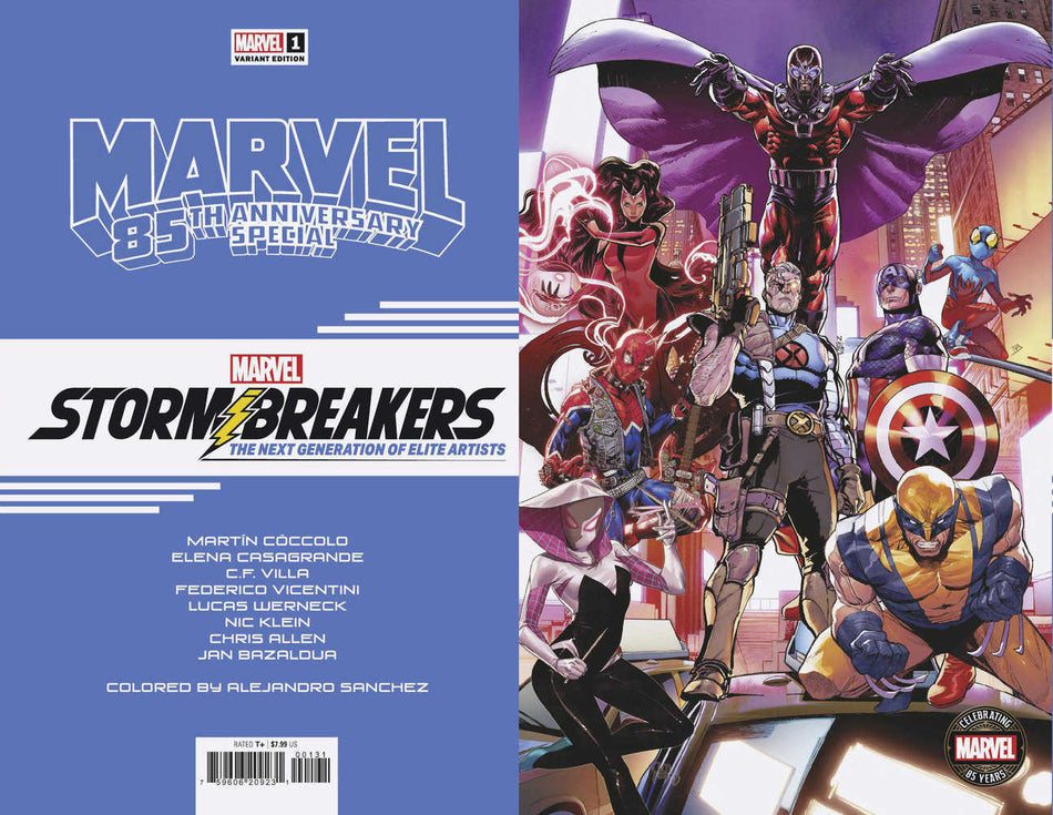 Stock photo of Marvel 85th Anniversary Special #1 Stormbreakers Jam Variant Marvel Comics Comics sold by Stronghold Collectibles of Acadiana Lafayette, Louisiana