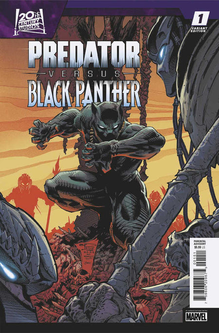 Stock photo of Predator vs. Black Panther #1 Philip Tan Variant Marvel Comics Comics sold by Stronghold Collectibles of Acadiana Lafayette, Louisiana