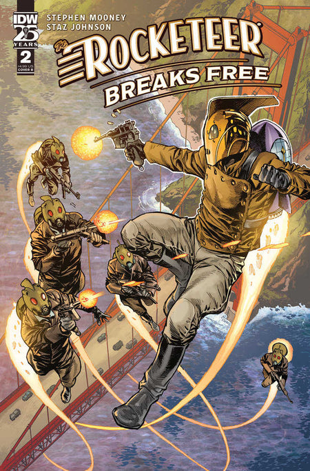 Stock photo of Rocketeer: Breaks Free #2 Variant B Johnson IDW Publishing Comics sold by Stronghold Collectibles of Acadiana Lafayette, Louisiana