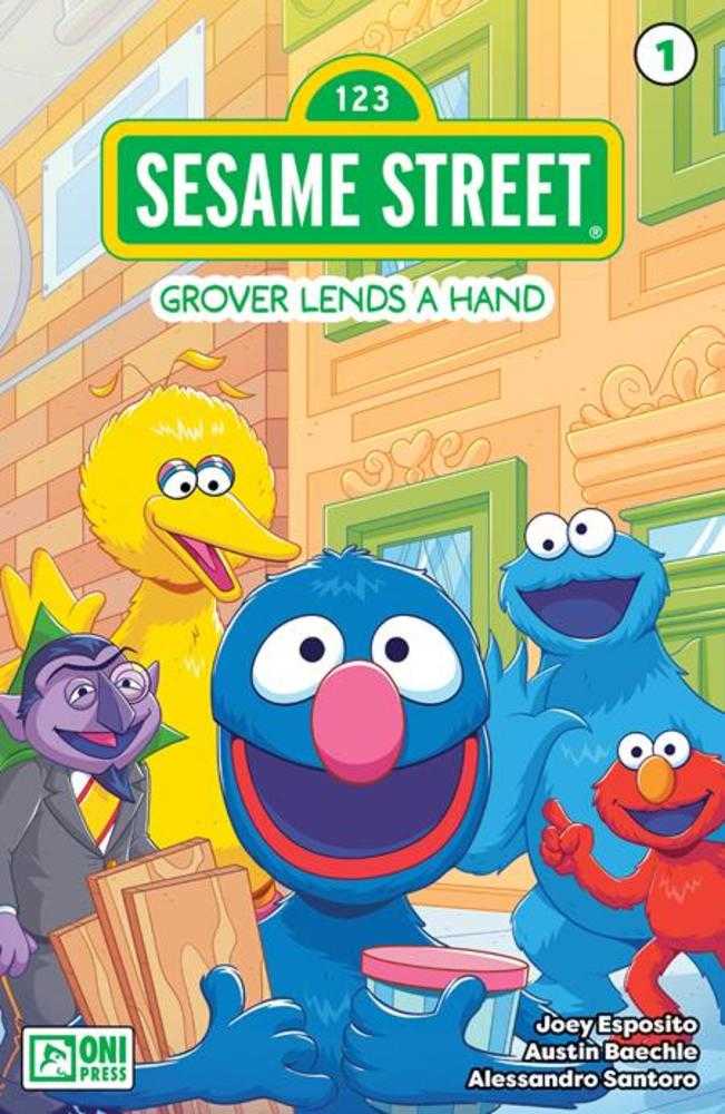 Stock photo of Sesame Street #1 CVR A Austin Baechle Oni Press Comics sold by Stronghold Collectibles of Acadiana Lafayette, Louisiana