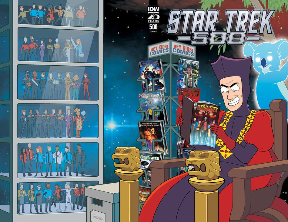 Stock Photo of Star Trek #500 1:10 Fernoglio IDW Publishing Comics sold by Stronghold Collectibles of Acadiana Lafayette, LA