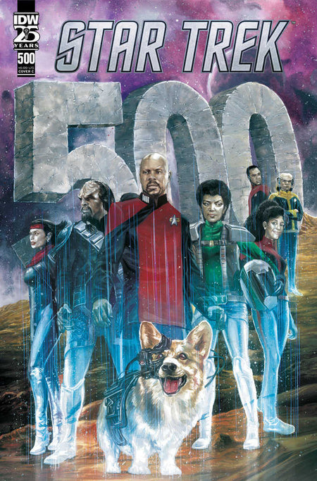 Stock Photo of Star Trek #500 CVR C Woodward IDW Publishing Comics sold by Stronghold Collectibles of Acadiana Lafayette, LA