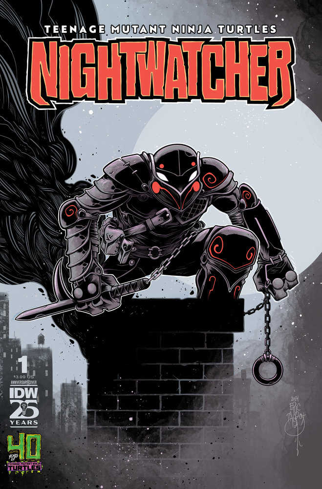 Stock Photo of Teenage Mutant Ninja Turtles Nightwatcher #1 40th Anniv IDW Publishing Comics sold by Stronghold Collectibles of Acadiana Lafayette, Louisiana