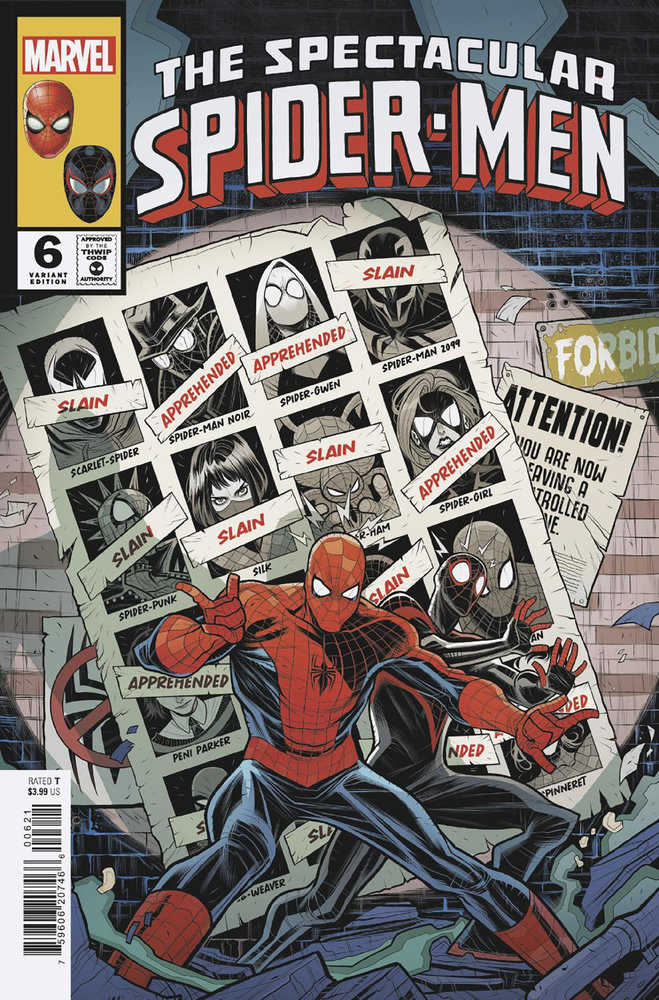 Stock photo of Spectacular Spider-Men #6 Elizabeth Torque Homage Variant [DPWX] Marvel Comics Comics sold by Stronghold Collectibles of Acadiana Lafayette, Louisiana