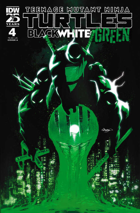Stock photo of Teenage Mutant Ninja Turtles: Black, White, And Green #4 CVR A Gleason IDW Publishing Comics sold by Stronghold Collectibles of Acadiana Lafayette, Louisiana
