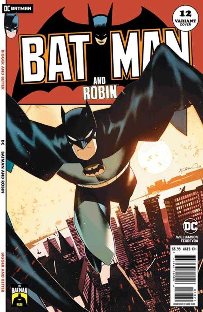 Stock Photo of Batman And Robin #12 CVR D Simone Di Meo Batman 85th Anniversary Card Stock Variant DC Comics Comics sold by Stronghold Collectibles of Acadiana Lafayette, Louisiana