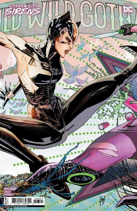 Stock photo of Gotham City Sirens #3 (Of 4) CVR D Guillem March Connecting Card Stock Variant DC Comics Comics sold by Stronghold Collectibles of Acadiana Lafayette, Louisiana