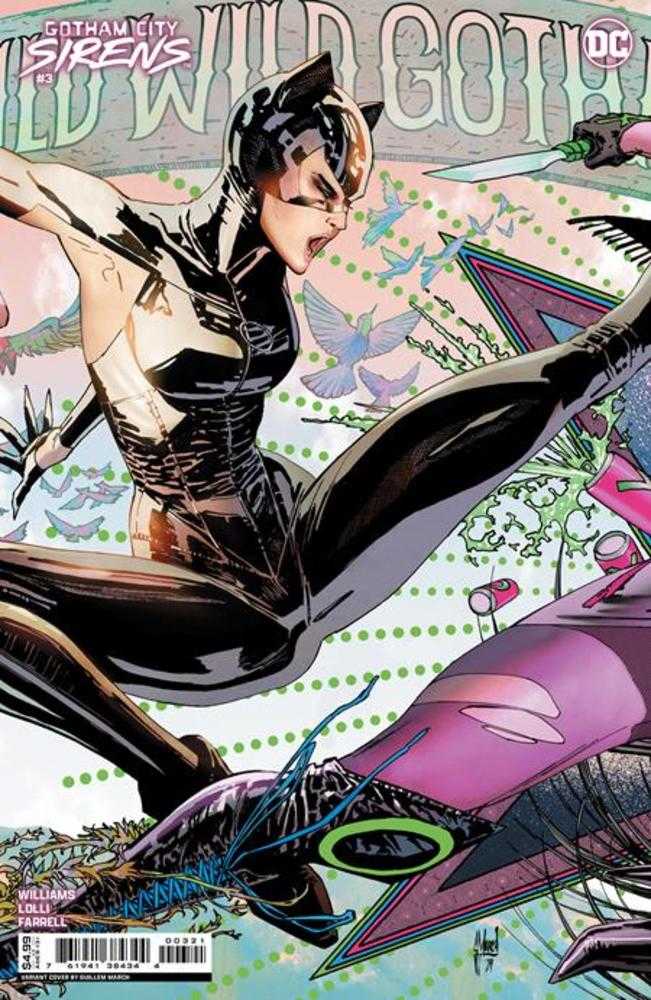Stock photo of Gotham City Sirens #3 (Of 4) CVR D Guillem March Connecting Card Stock Variant DC Comics Comics sold by Stronghold Collectibles of Acadiana Lafayette, Louisiana