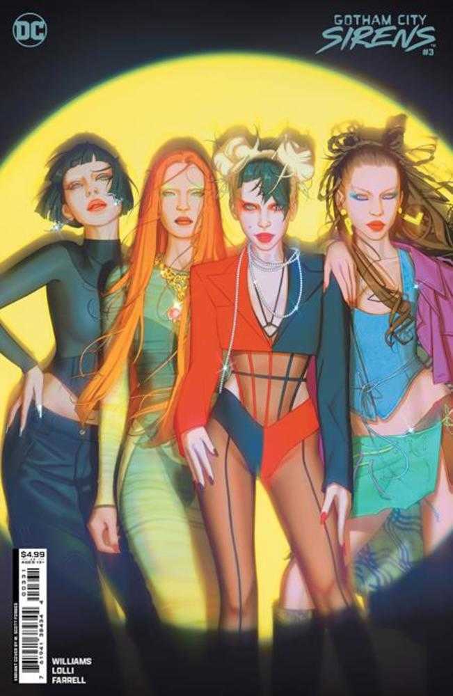 Stock photo of Gotham City Sirens #3 (Of 4) CVR B W Scott Forbes Card Stock Variant DC Comics Comics sold by Stronghold Collectibles of Acadiana Lafayette, Louisiana