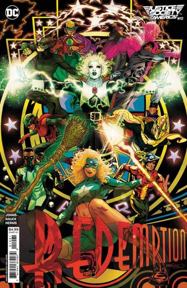 Stock Photo of Justice Society Of America #12 (Of 12) CVR B Tony Harris Card Stock Variant DC Comics Comics sold by Stronghold Collectibles of Acadiana Lafayette, LA