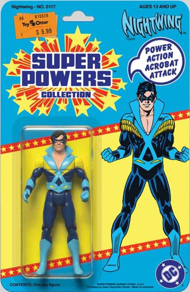 Stock photo of Nightwing #117 CVR D Jason Geyer & Alex Saviuk DC Super Powers Card Stock Variant DC Comics Comics sold by Stronghold Collectibles of Acadiana Lafayette, Louisiana
