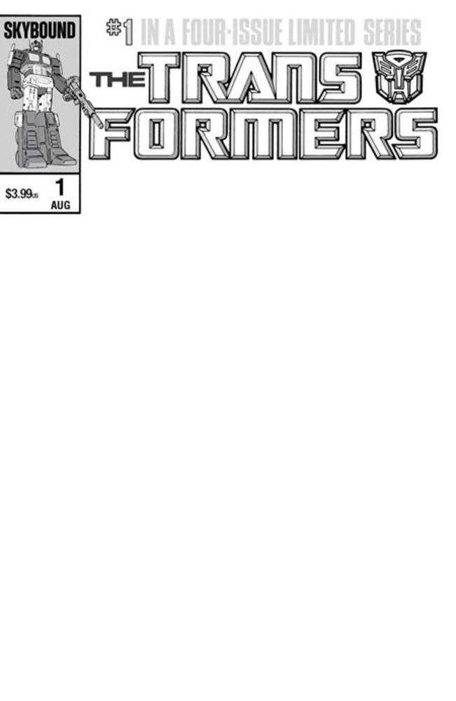 Stock photo of Transformers #1 40th Anniversary Edition  (One Shot) CVR C Blank Sketch Variant Image Comics Comics sold by Stronghold Collectibles of Acadiana Lafayette, Louisiana