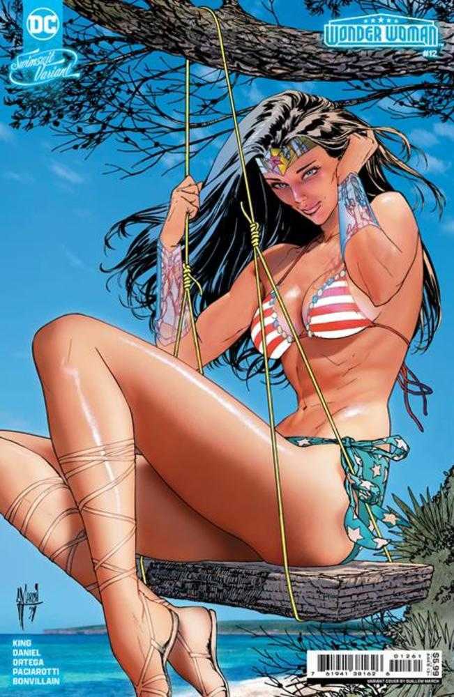 Stock photo of Wonder Woman #12 CVR D Guillem March Swimsuit Card Stock Variant (Absolute Power) DC Comics Comics sold by Stronghold Collectibles of Acadiana Lafayette, Louisiana