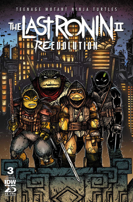 Stock Photo of Teenage Mutant Ninja Turtles The Last Ronin II Re Evolution #3 CVR B Eastman (Mature) IDW Publishing Comics sold by Stronghold Collectibles of Acadiana Lafayette, LA
