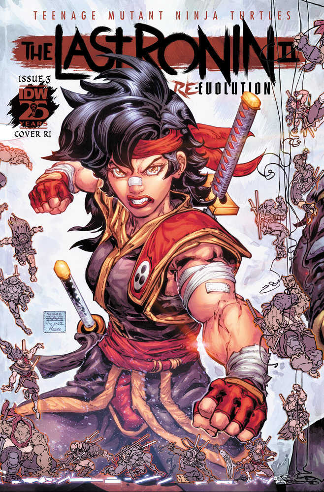 Stock Photo of Teenage Mutant Ninja Turtles The Last Ronin II Re Evolution #3 CVR D 1:25 Wlliams II ( IDW Publishing Comics sold by Stronghold Collectibles of Acadiana Lafayette, LA