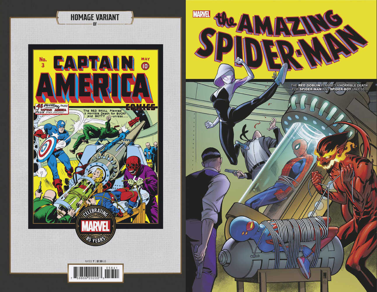 Stock photo of Amazing Spider-Man #56 Paco Medina Marvel 85th Anniversary Homage Variant Marvel Comics Comics sold by Stronghold Collectibles of Acadiana Lafayette, Louisiana
