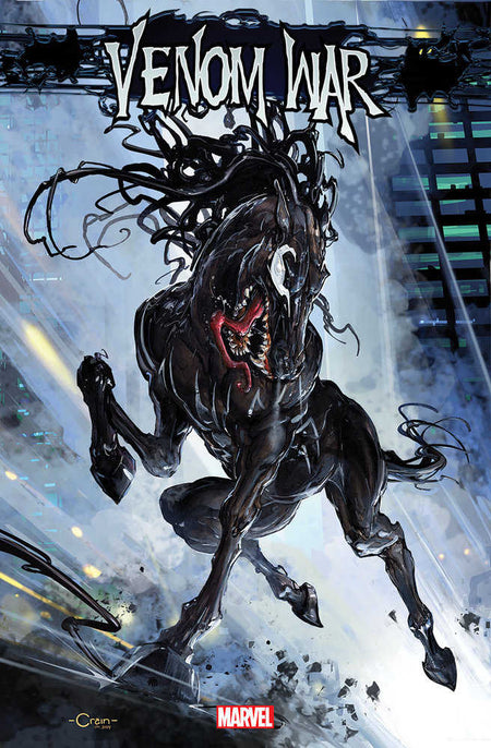 Stock photo of Venom War #1 Clayton Crain Venom Horse Variant [VW] Marvel Comics Comics sold by Stronghold Collectibles of Acadiana Lafayette, Louisiana