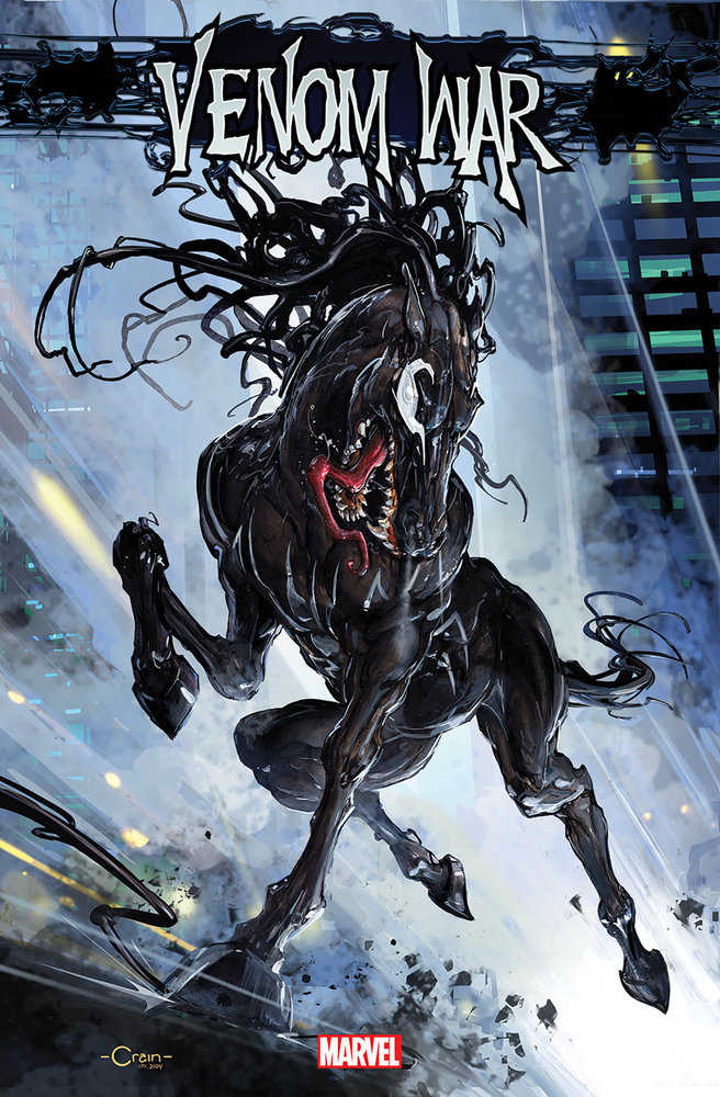 Stock photo of Venom War #1 Clayton Crain Venom Horse Variant [VW] Marvel Comics Comics sold by Stronghold Collectibles of Acadiana Lafayette, Louisiana
