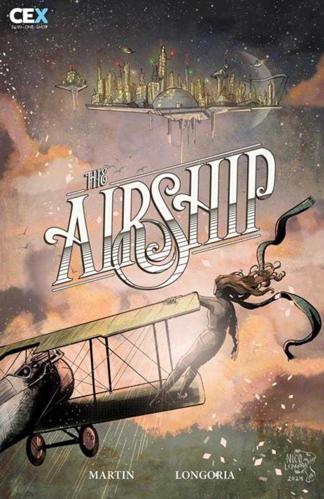 Stock Photo of Airship (One Shot) CVR A Nico Longoria CEX Publishing Comics sold by Stronghold Collectibles of Acadiana Lafayette, LA