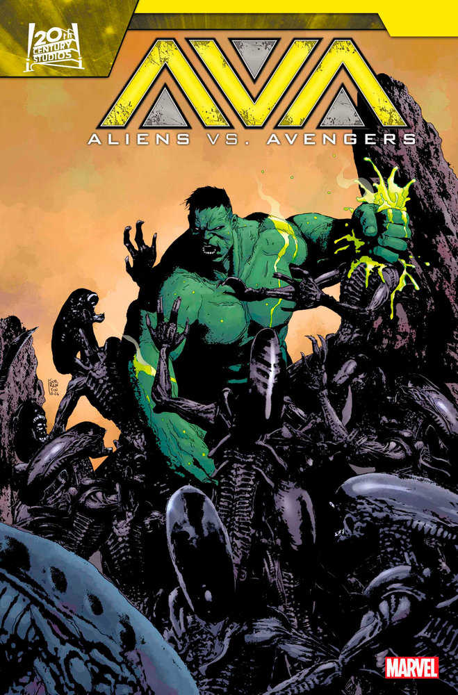 Stock Photo of Aliens vs. Avengers #2 Andrea Sorrentino Variant Marvel Comics Comics sold by Stronghold Collectibles of Acadiana Lafayette, LA
