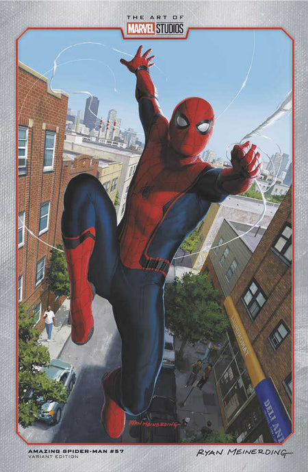 Stock Photo of Amazing Spider-Man #57 Ryan Meinerding Marvel Studios Variant Marvel Comics Comics sold by Stronghold Collectibles of Acadiana Lafayette, LA