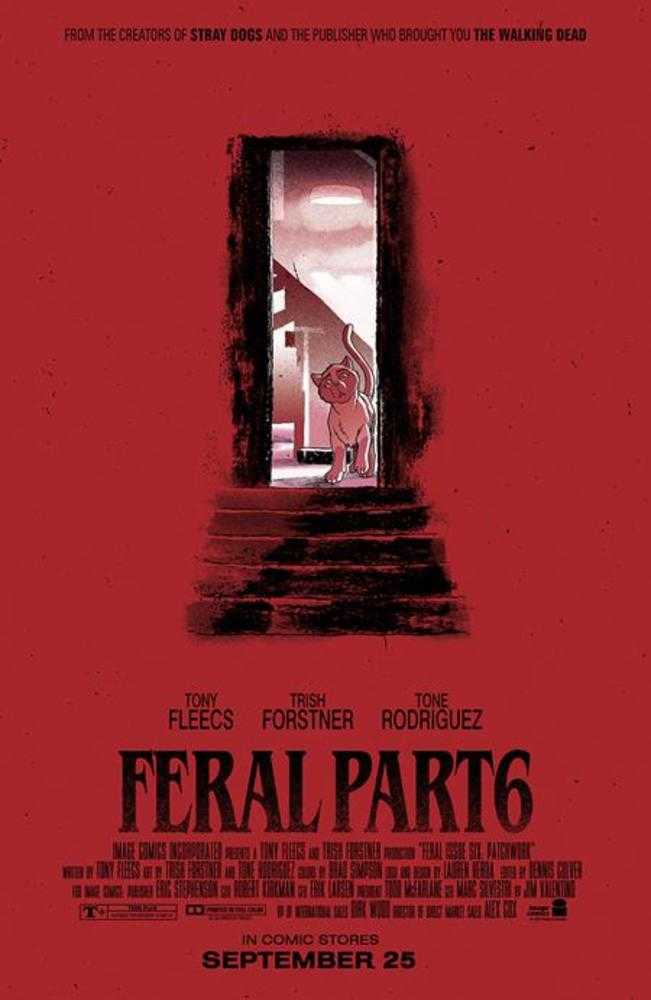 Stock Photo of Feral #6 CVR B Tony Fleecs & Trish Forstner Movie Homage Variant Image Comics Comics sold by Stronghold Collectibles of Acadiana Lafayette, LA