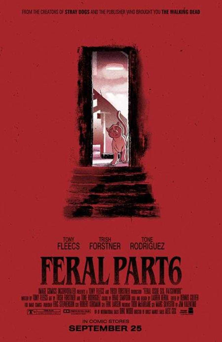 Stock Photo of Feral #6 CVR B Tony Fleecs & Trish Forstner Movie Homage Variant Image Comics Comics sold by Stronghold Collectibles of Acadiana Lafayette, LA