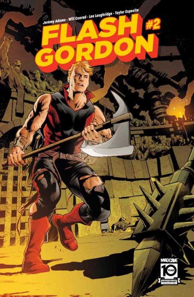 Stock Photo of Flash Gordon #2 Cover A Will Conrad Mad Cave Studios Comics sold by Stronghold Collectibles of Acadiana Lafayette, LA