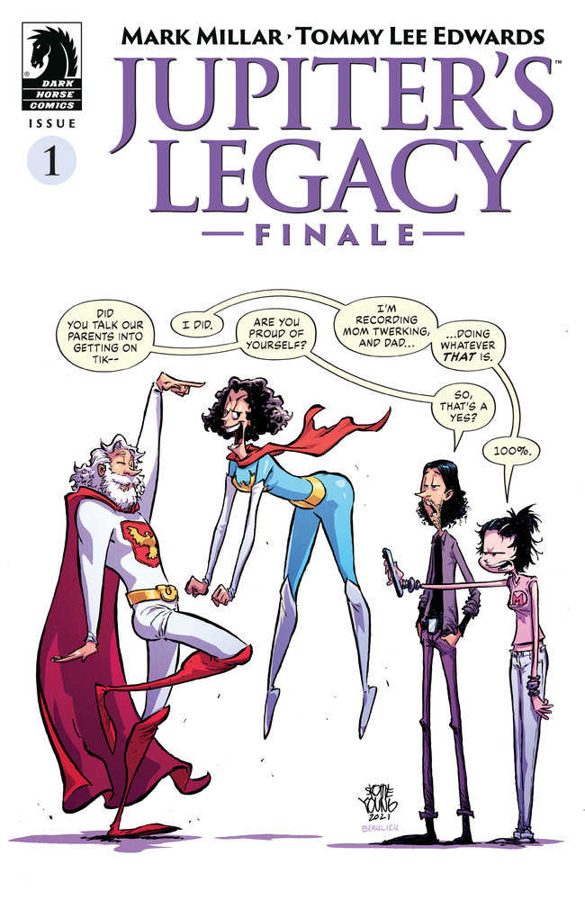 Stock Photo of Jupiters Legacy Finale #1 CVR D Young (Mature) Dark Horse Comics sold by Stronghold Collectibles of Acadiana Lafayette, LA