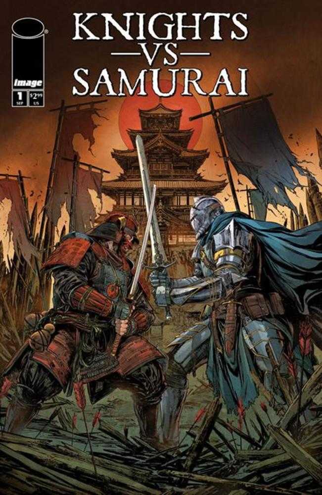 Stock Photo of Knights vs Samurai #1 CVR A Raymond Gay Image Comics Comics sold by Stronghold Collectibles of Acadiana Lafayette, LA