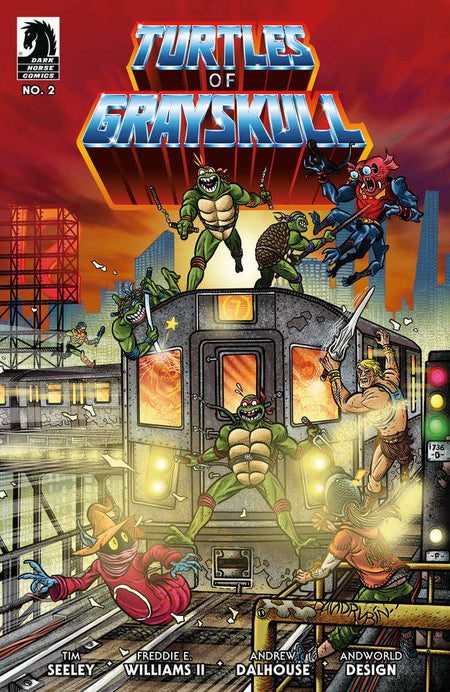 Stock Photo of Masters of the Universe/Teenage Mutant Ninja Turtles: Turtles of Grayskull #2 CVR C David Rubin Dark Horse Comics sold by Stronghold Collectibles of Acadiana Lafayette, LA