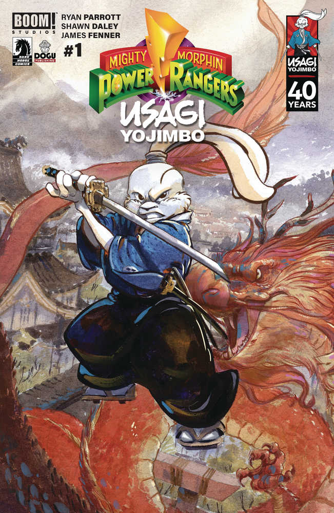 Stock Photo of Mighty Morphin Power Rangers Usagi Yojimbo #1 CVR C Cullum ( Boom! Studios Comics sold by Stronghold Collectibles of Acadiana Lafayette, LA