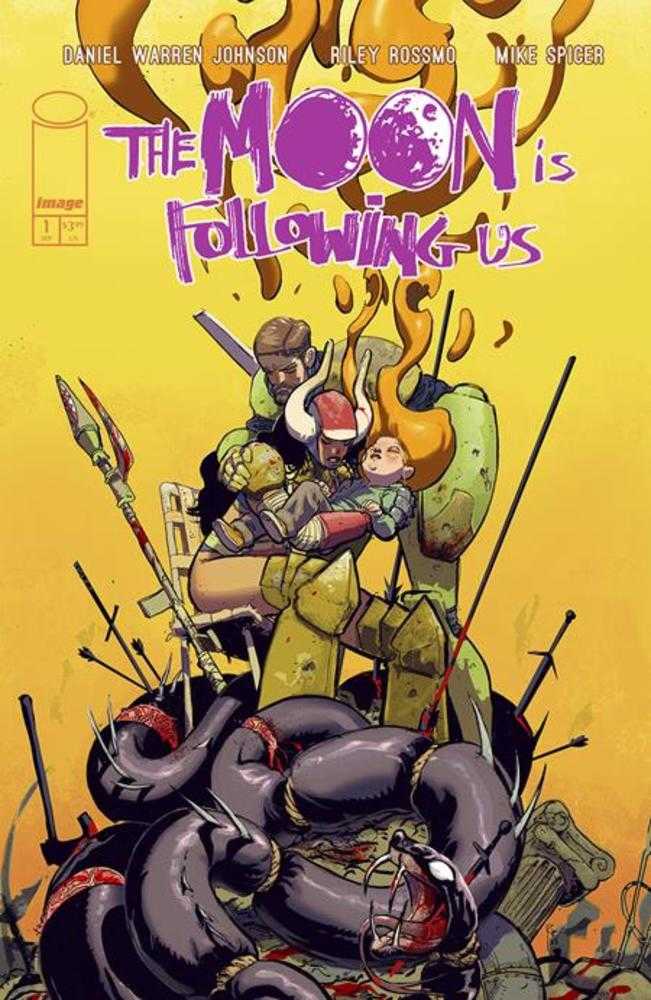 Stock Photo of The Moon Is Following Us #1 (Of 10) CVR A Riley Rossmo & Mike Spicer Image Comics Comics sold by Stronghold Collectibles of Acadiana Lafayette, LA