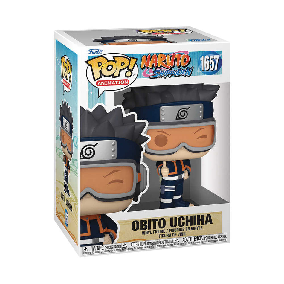 Stock Photo of Pop Animation Naruto Obito Uchihakid Vinyl Figure FUNKO Toys and Models sold by Stronghold Collectibles of Acadiana Lafayette, LA