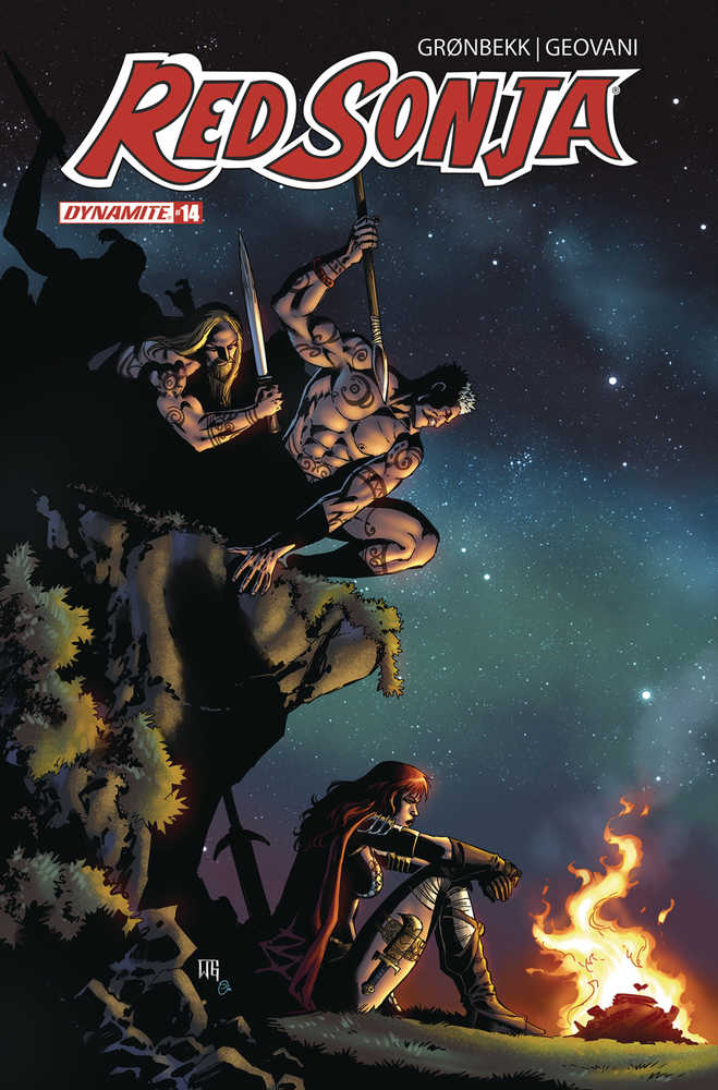 Stock Photo of Red Sonja 2023 #14 CVR D Geovani Dynamite Entertainment Comics sold by Stronghold Collectibles of Acadiana Lafayette, LA