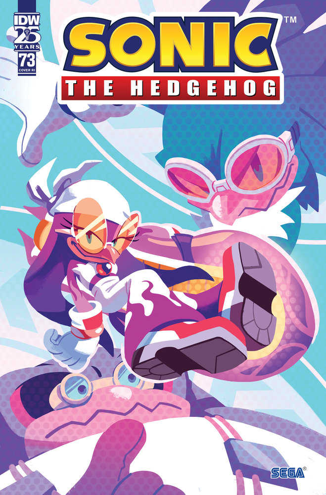 Stock Photo of Sonic The Hedgehog #73 Variant RI 1:10 Fourdraine IDW Publishing Comics sold by Stronghold Collectibles of Acadiana Lafayette, LA