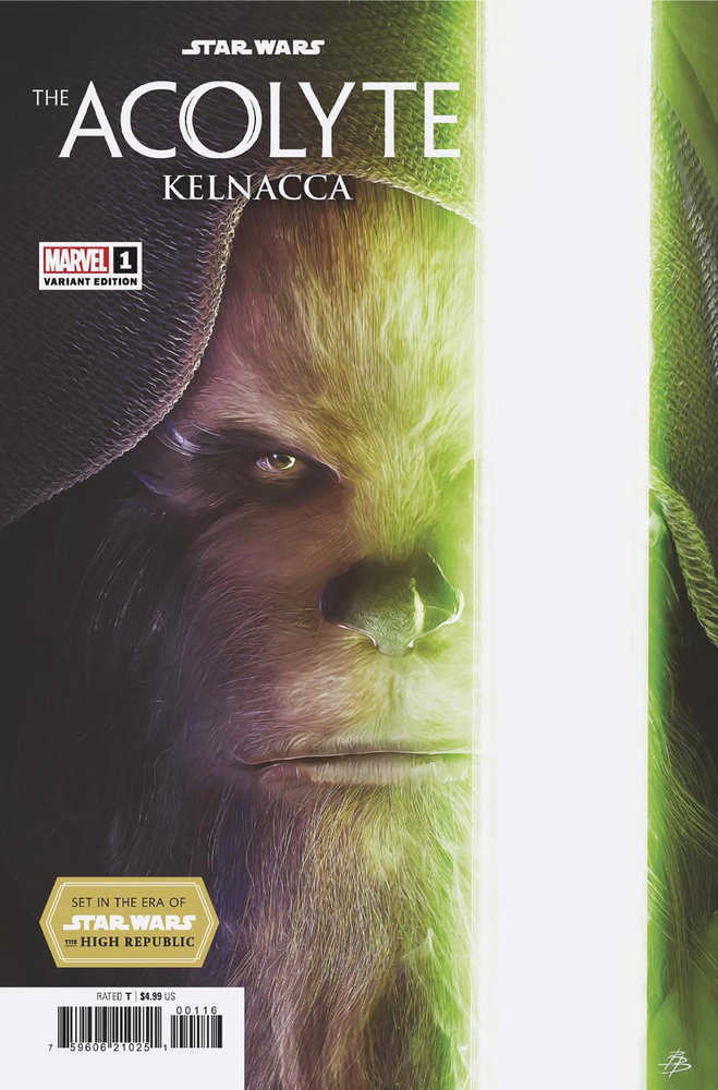 Stock Photo of Star Wars: The Acolyte - Kelnacca #1 Bjorn Barends Variant Marvel Comics Comics sold by Stronghold Collectibles of Acadiana Lafayette, LA