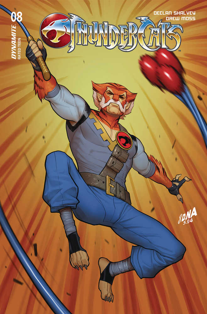 Stock Photo of Thundercats #8 CVR A Nakayama Dynamite Entertainment Comics sold by Stronghold Collectibles of Acadiana Lafayette, LA