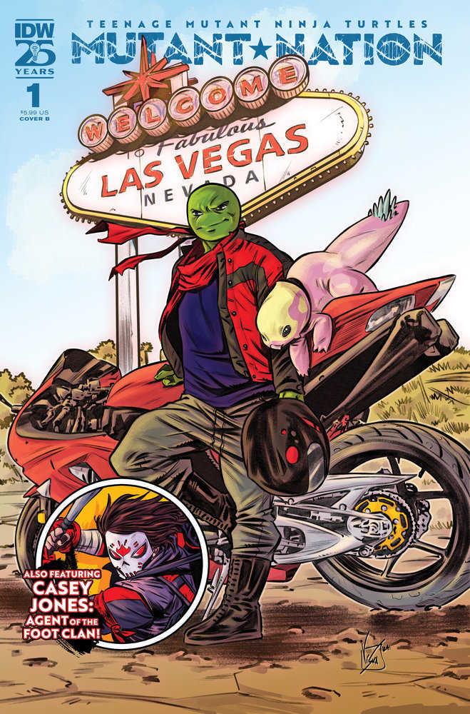 Stock Photo of Teenage Mutant Ninja Turtles: Mutant Nation #1 Variant B Federici IDW Publishing Comics sold by Stronghold Collectibles of Acadiana Lafayette, LA