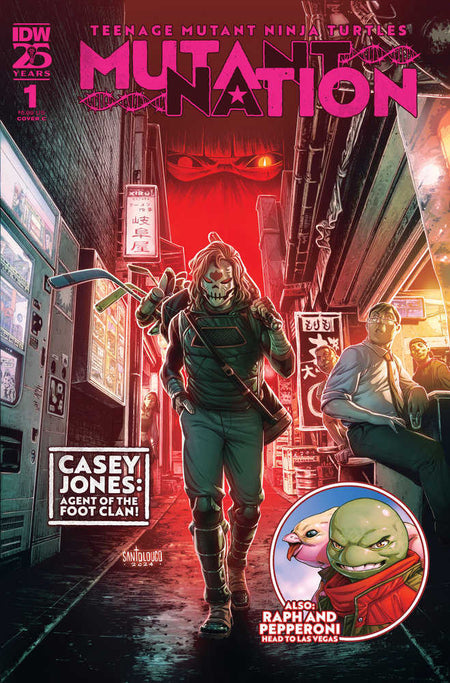 Stock Photo of Teenage Mutant Ninja Turtles: Mutant Nation #1 Variant C Santolouco IDW Publishing Comics sold by Stronghold Collectibles of Acadiana Lafayette, LA