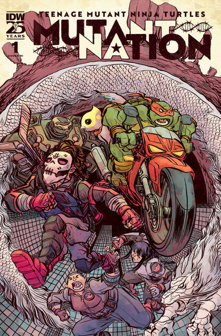 Stock Photo of Teenage Mutant Ninja Turtles: Mutant Nation #1 Variant RI 1:10 Lonergan IDW Publishing Comics sold by Stronghold Collectibles of Acadiana Lafayette, LA
