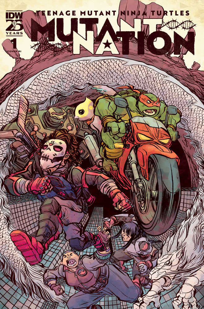 Stock Photo of Teenage Mutant Ninja Turtles: Mutant Nation #1 Variant RI 1:10 Lonergan IDW Publishing Comics sold by Stronghold Collectibles of Acadiana Lafayette, LA