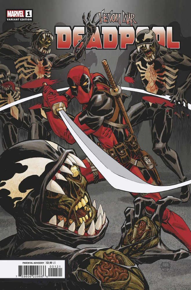 Stock Photo of Venom War: Deadpool #1 Dave Johnson Variant [VW] Marvel Comics Comics sold by Stronghold Collectibles of Acadiana Lafayette, LA