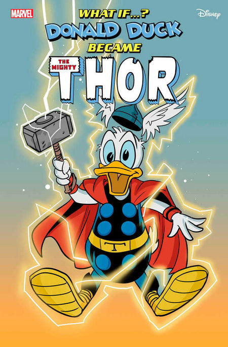 Stock Photo of Marvel & Disney: What If...? Donald Duck Became Thor #1 Phil Noto Donald Duck Th Or Variant Marvel Comics Comics sold by Stronghold Collectibles of Acadiana Lafayette, LA